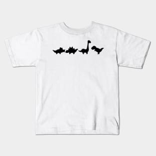 Dinosaur Lineup Kids T-Shirt